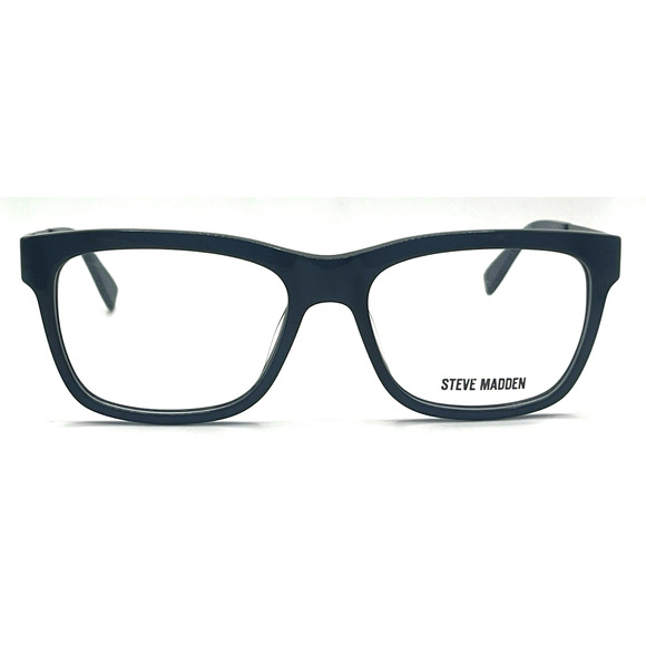 STEVE MADDEN SWAAAGGER BLACK EYEGLASSES SUNGLASSES FRAMES 54-17-145 - Picture 1 of 3